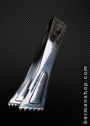 Garnish Ice tong (jagged)