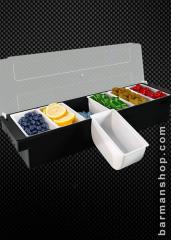 Organizador de ganish - frutas 6 compart