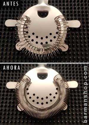 Colador oruga 4 Soportes c/ Spring mejorado